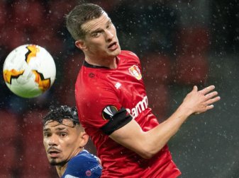 Kapitän von Bayer Leverkusen: Lars Bender. Foto: Federico Gambarini/dpa Kapitän von Bayer Leverkusen: Lars Bender. Foto: Federico Gambarini/dpa