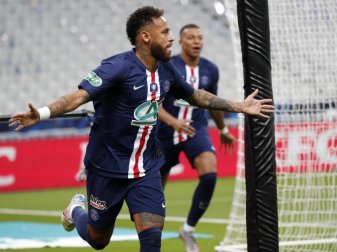 Neymar schoss für PSG das Tor zum 1:0. Foto: Francois Mori/AP/dpa Neymar schoss für PSG das Tor zum 1:0. Foto: Francois Mori/AP/dpa