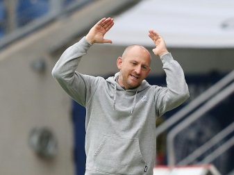 Trainer Torsten Lieberknecht ist frustriert Trainer Torsten Lieberknecht ist frustriert