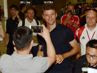 Thomas Müller im Rahmen der China-Reise vor drei Jahren Thomas Müller im Rahmen der China-Reise vor drei Jahren
