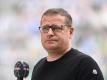 Kündigt an, dass Gladbach auf dem Transfermarkt zurückhaltend sein wird: Sportdirektor Max Eberl. Foto: Federico Gambarini/dpa-Pool/dpa