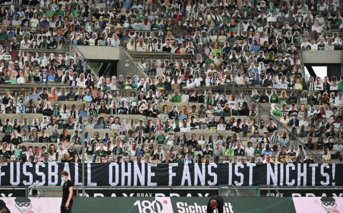 Die Debatte über die Rückkehr von Fans in die Stadien hält weiter an. Foto: Federico Gambarini/dpa-Pool/dpa
