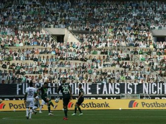 Die Gladbacher "Pappkameraden" sind nun Geschichte Die Gladbacher "Pappkameraden" sind nun Geschichte