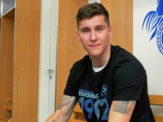 Erhält einen Zweijahresvertrag: Dominic Volkmer Erhält einen Zweijahresvertrag: Dominic Volkmer