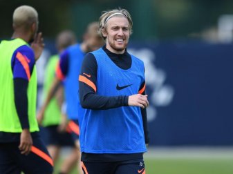 Fühlt sich bei RB Leipzig wohl: Emil Forsberg. Foto: Florian Eisele/RB Leipzig/dpa Fühlt sich bei RB Leipzig wohl: Emil Forsberg. Foto: Florian Eisele/RB Leipzig/dpa