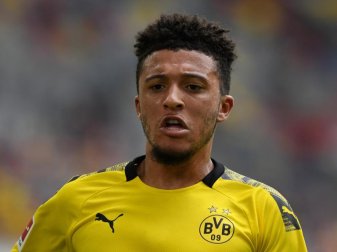 Der mögliche Transfer von Jadon Sancho zu Manchester United bleibt für Borussia Dortmund ein Dauerthema. Foto: Bernd Thissen/dpa Der mögliche Transfer von Jadon Sancho zu Manchester United bleibt für Borussia Dortmund ein Dauerthema. Foto: Bernd Thissen/dpa