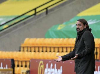 Verbrachte mit Norwich City nur ein Jahr in der Premier League: Trainer Daniel Farke. Foto: Lindsey Parnaby/pool AFP/AP/dpa Verbrachte mit Norwich City nur ein Jahr in der Premier League: Trainer Daniel Farke. Foto: Lindsey Parnaby/pool AFP/AP/dpa