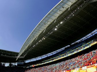 Das neue Zentralstadion war Spielort der WM 2006 Das neue Zentralstadion war Spielort der WM 2006