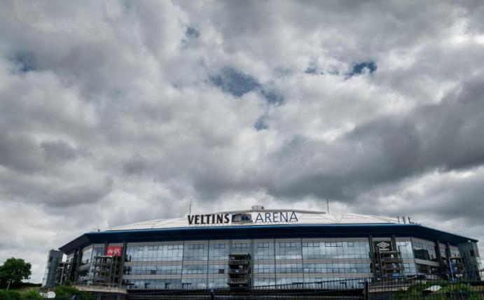 In der Veltins-Arena in Gelsenkirchen trifft Inter Mailand auf den FC Getafe. Foto: Fabian Strauch/dpa