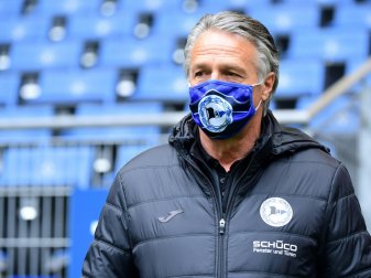Arminia mit Trainer Neuhaus ist der klare Außenseiter