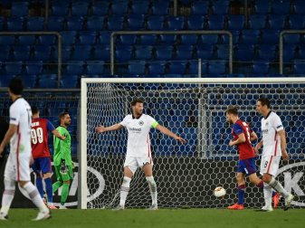 Aus in der Europa League für die Eintracht Aus in der Europa League für die Eintracht