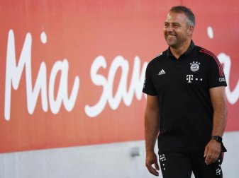 Bayern-Trainer Hansi Flick will mit seinem Team in die Endrunde der Champions League einziehen. Foto: Matthias Balk/dpa Bayern-Trainer Hansi Flick will mit seinem Team in die Endrunde der Champions League einziehen. Foto: Matthias Balk/dpa