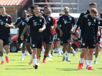 Mit Respekt und in guter Verfassung: Der FC Bayern München ist bereit für das Rückspiel gegen den FC Chelsea. Foto: M. Donato/FC Bayern/dpa Mit Respekt und in guter Verfassung: Der FC Bayern München ist bereit für das Rückspiel gegen den FC Chelsea. Foto: M. Donato/FC Bayern/dpa