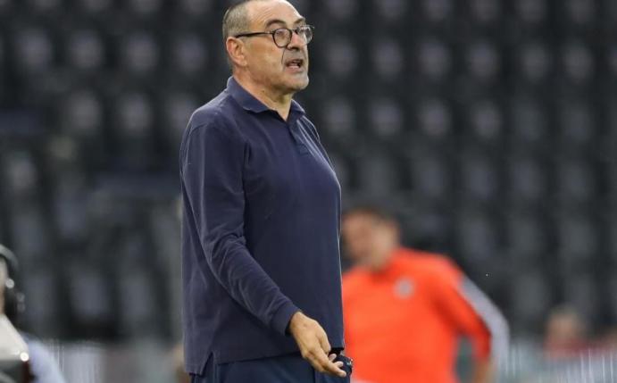 Ist nach dem Aus in der Champions League nicht mehr Trainer von Juventus Turin: Maurizio Sarri. Foto: Jonathan Moscrop/CSM via ZUMA Wire/dpa