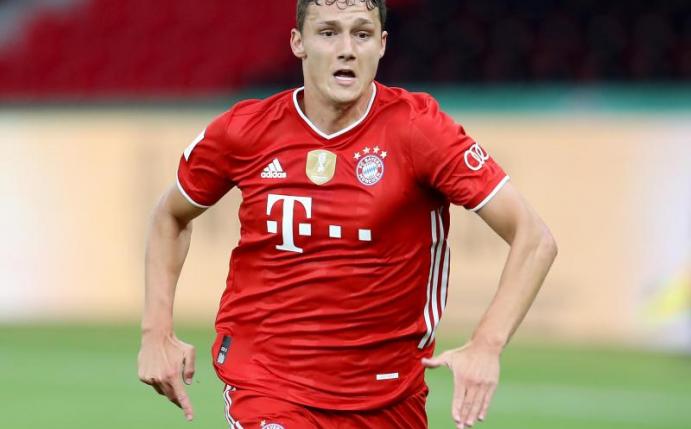 Reist nicht mit ins Trainingslager der Bayern: Benjamin Pavard. Foto: Alexander Hassenstein/Getty Images Europe/Pool/dpa
