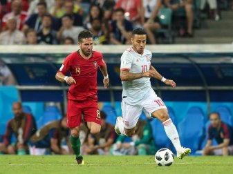 Portugal und Spanien treffen am 7. Oktober aufeinander Portugal und Spanien treffen am 7. Oktober aufeinander