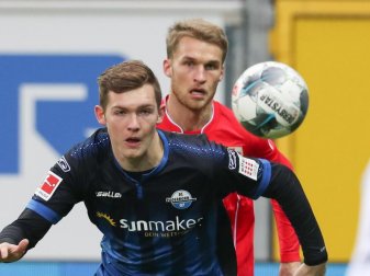 Luca Kilian (l) kommt aus Paderborn nach Mainz. Foto: Friso Gentsch/dpa Luca Kilian (l) kommt aus Paderborn nach Mainz. Foto: Friso Gentsch/dpa