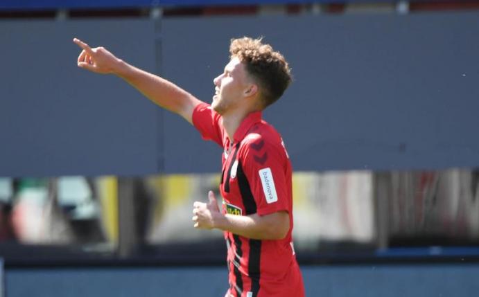 Soll zu Benfica Lissabon wechseln: Luca Waldschmidt. Foto: Uli Deck/dpa