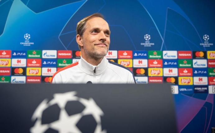 PSG-Trainer Thomas Tuchel trifft mit seinem Team in der Champions League auf Atalanta Bergamo. Foto: Bernd Thissen/dpa