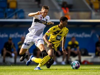 Überzeugte im Testspiel gegen Altach: BVB-Neuzugang Jude Bellingham. Foto: David Inderlied/dpa Überzeugte im Testspiel gegen Altach: BVB-Neuzugang Jude Bellingham. Foto: David Inderlied/dpa