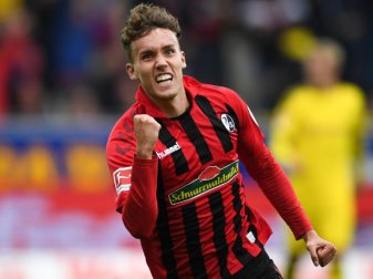 Steht vor einem Wechsel nach Portugal: Luca Waldschmidt. Foto: Patrick Seeger/dpa Steht vor einem Wechsel nach Portugal: Luca Waldschmidt. Foto: Patrick Seeger/dpa