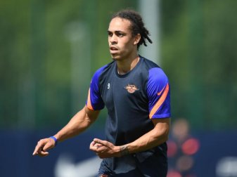 Yussuf Poulsen startet bei RB Leipzig als Sturmspitze. Foto: Florian Eisele/RB Leipzig/dpa Yussuf Poulsen startet bei RB Leipzig als Sturmspitze. Foto: Florian Eisele/RB Leipzig/dpa