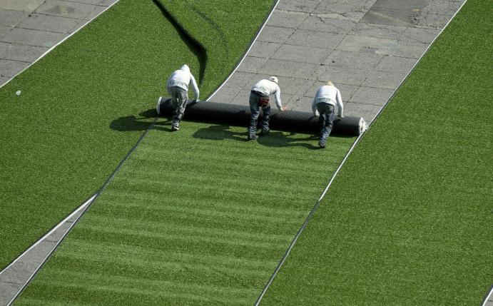 Forscher arbeiten an neuer Kunstrasen-Generation