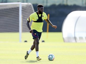 Samuel Umtiti hat sich mit dem Coronavirus infiziert