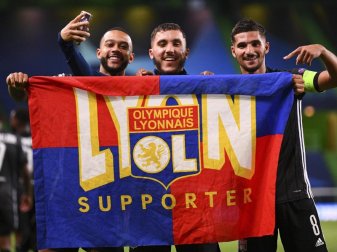 Olympique Lyon steht im Halbfinale der Champions League. Foto: Franck Fife/Pool AFP/AP/dpa Olympique Lyon steht im Halbfinale der Champions League. Foto: Franck Fife/Pool AFP/AP/dpa