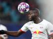 RB Leipzigs Sportdirektor Markus Krösche hat einen Wechsel von Dayot Upamecano noch in diesem Transferfenster ausgeschlossen. Foto: Jan Woitas/dpa-Zentralbild/dpa