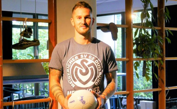 Ab jetzt im Trikot der Zebras: Dominik Schmidt