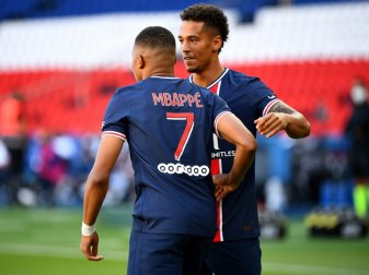 Thilo Kehrer und Kylian Mbappe Thilo Kehrer und Kylian Mbappe