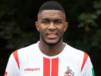 Reiste nicht mit dem 1. FC Köln ins Trainingslager: Anthony Modeste. Foto: Federico Gambarini/dpa Reiste nicht mit dem 1. FC Köln ins Trainingslager: Anthony Modeste. Foto: Federico Gambarini/dpa