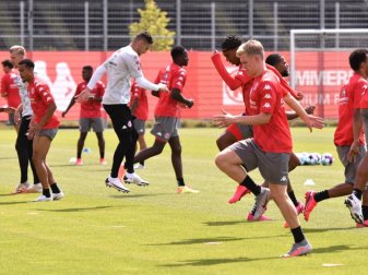 Beim FSV Mainz 05 erkrankte ein Spieler an Covid-19. Foto: Torsten Silz/dpa
