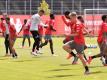 Beim FSV Mainz 05 erkrankte ein Spieler an Covid-19. Foto: Torsten Silz/dpa