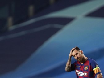Soll Zweifel über seine Zukunft mit dem FC Barcelona haben: Starspieler Lionel Messi. Foto: Manu Fernandez/Pool AP/dpa