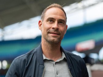 Hält keinen RB-Spieler für unverkäuflich: Leipzigs Oliver Mintzlaff. Foto: Robert Michael/dpa-Zentralbild/dpa