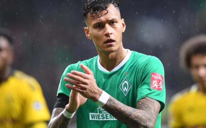 Davie Selke hofft auf seinen Durchbruch beim SV Werder Bremen. Foto: Carmen Jaspersen/dpa