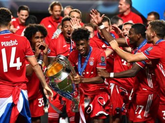 Bis zum Sieg im Finale haben die Bayern auch in allen Spielen davor in der Champions League gesiegt. Foto: Michael Regan/Getty Images via UEFA/dpa Bis zum Sieg im Finale haben die Bayern auch in allen Spielen davor in der Champions League gesiegt. Foto: Michael Regan/Getty Images via UEFA/dpa