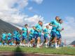 Der FC Schalke 04 ist derzeit in Österreich im Trainingslager. Foto: Tim Rehbein/dpa