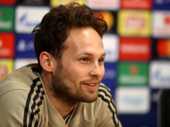 Amsterdams Daley Blind trägt einen Defibrillator in sich. Foto: Adam Davy/PA Wire/dpa