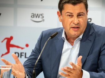 Christian Seifert rechnet nicht damit, dass beim Polit-Gipfel Entscheidungen zur Frage der Wiederzulassung von Fans fallen. Foto: Frank Rumpenhorst/dpa Christian Seifert rechnet nicht damit, dass beim Polit-Gipfel Entscheidungen zur Frage der Wiederzulassung von Fans fallen. Foto: Frank Rumpenhorst/dpa