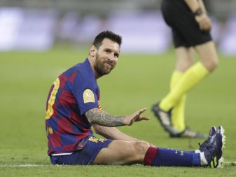 Wechselt Barcelonas Idol Lionel Messi nach 20 Jahren den Verein?. Foto: Hassan Ammar/AP/dpa Wechselt Barcelonas Idol Lionel Messi nach 20 Jahren den Verein?. Foto: Hassan Ammar/AP/dpa