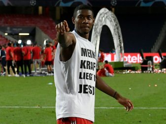 Verlängerter Urlaub nach Triple für David Alaba Verlängerter Urlaub nach Triple für David Alaba