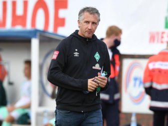 Werders Geschäftsführer Frank Baumann. Foto: Carmen Jaspersen/dpa Werders Geschäftsführer Frank Baumann. Foto: Carmen Jaspersen/dpa