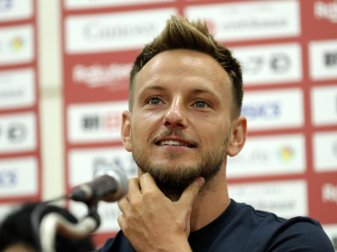 Steht vor einer Rückkehr zum FC Sevilla: Ivan Rakitic. Foto: Eugene Hoshiko/AP/dpa