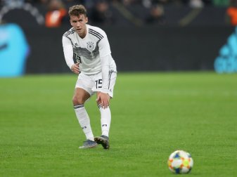 Im DFB-Training dabei: Luca Waldschmidt Im DFB-Training dabei: Luca Waldschmidt