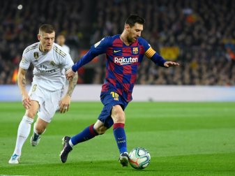 Toni Kroos (l.) war von Messis Wechselwunsch überrascht