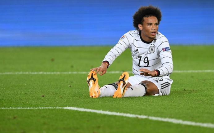 Leroy Sane musste in Minute 63 ausgewechselt werden