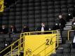 Auch Borussia Dortmund muss in der Corona-Krise weiter auf den Großteil der Zuschauer verzichten. Foto: Federico Gambarini/dpa-Pool/dpa